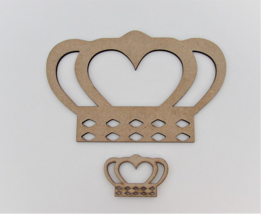 89489 - COROA REF 04 06X04CM MDF 3MM